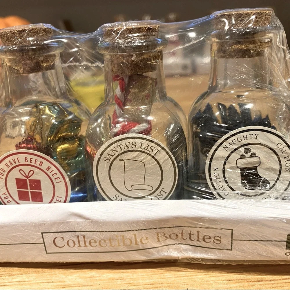 Target Bullseye Playground Christmas mini bottles 2 sets 6 different treasures